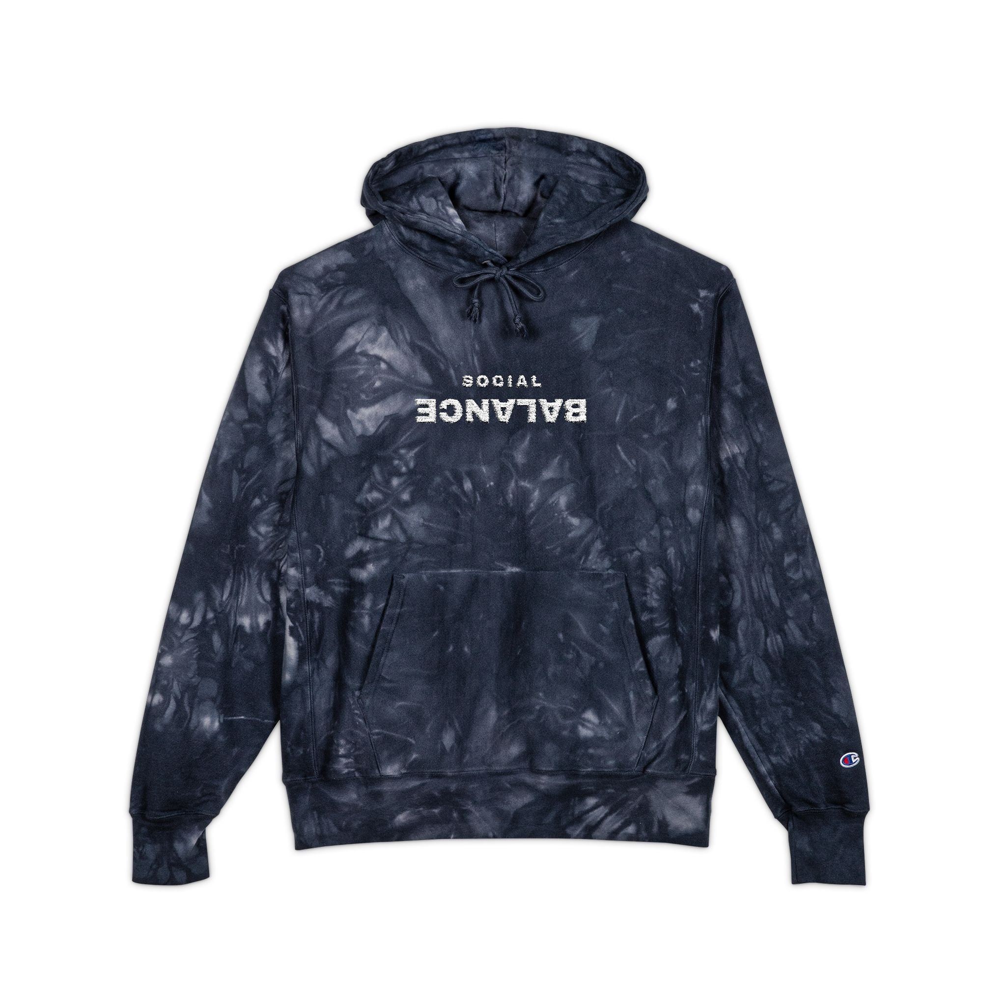 Social Balance Men’s Champion Tie-Dye Hoodie