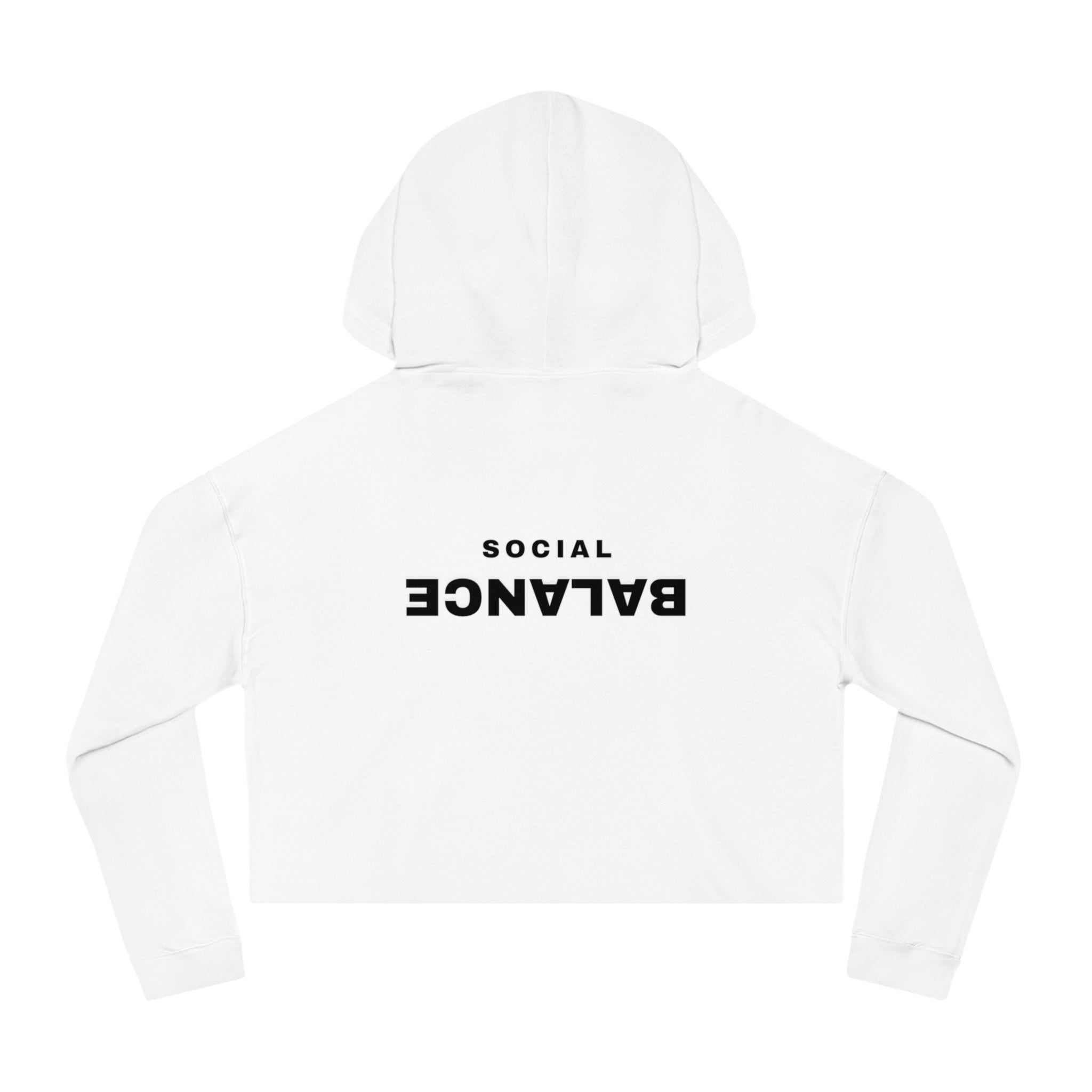 Social Balance Women’s Crop Hoodies