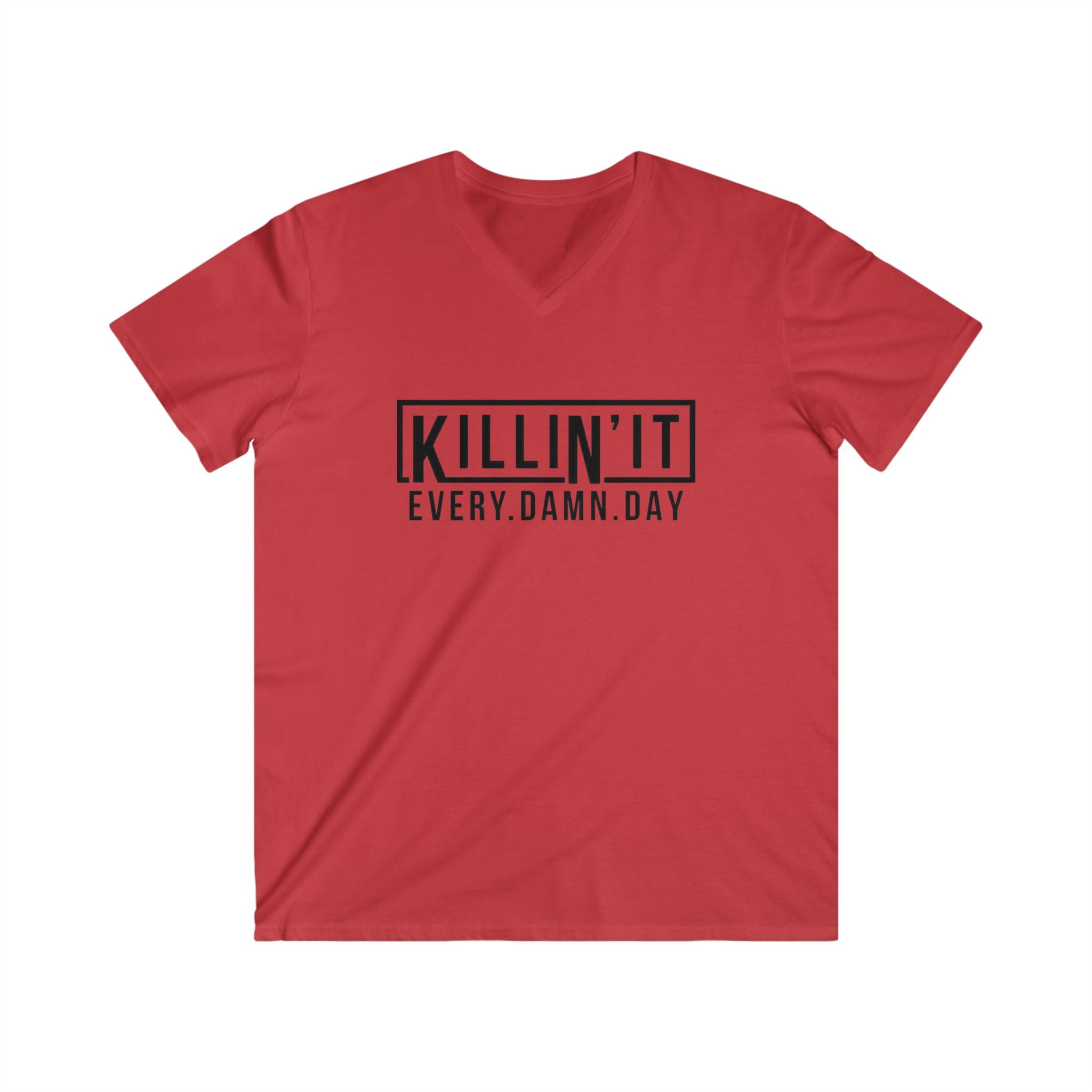 Men's Fitted V-Neck Tees